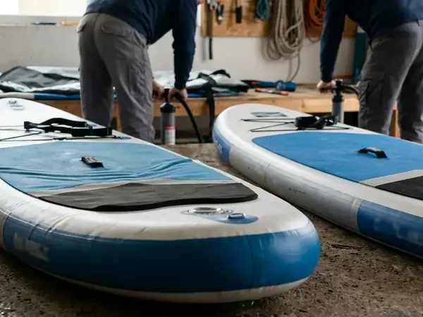 How Inflatable Paddleboard Construction Affects Rigidity