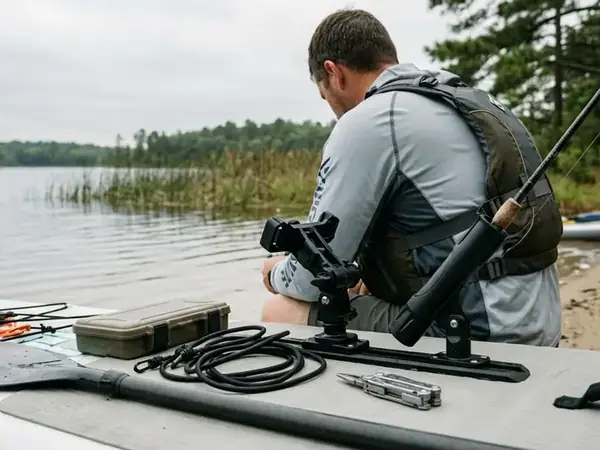 SUP Fishing Rigging Layouts for Lakes, Rivers, and Flats